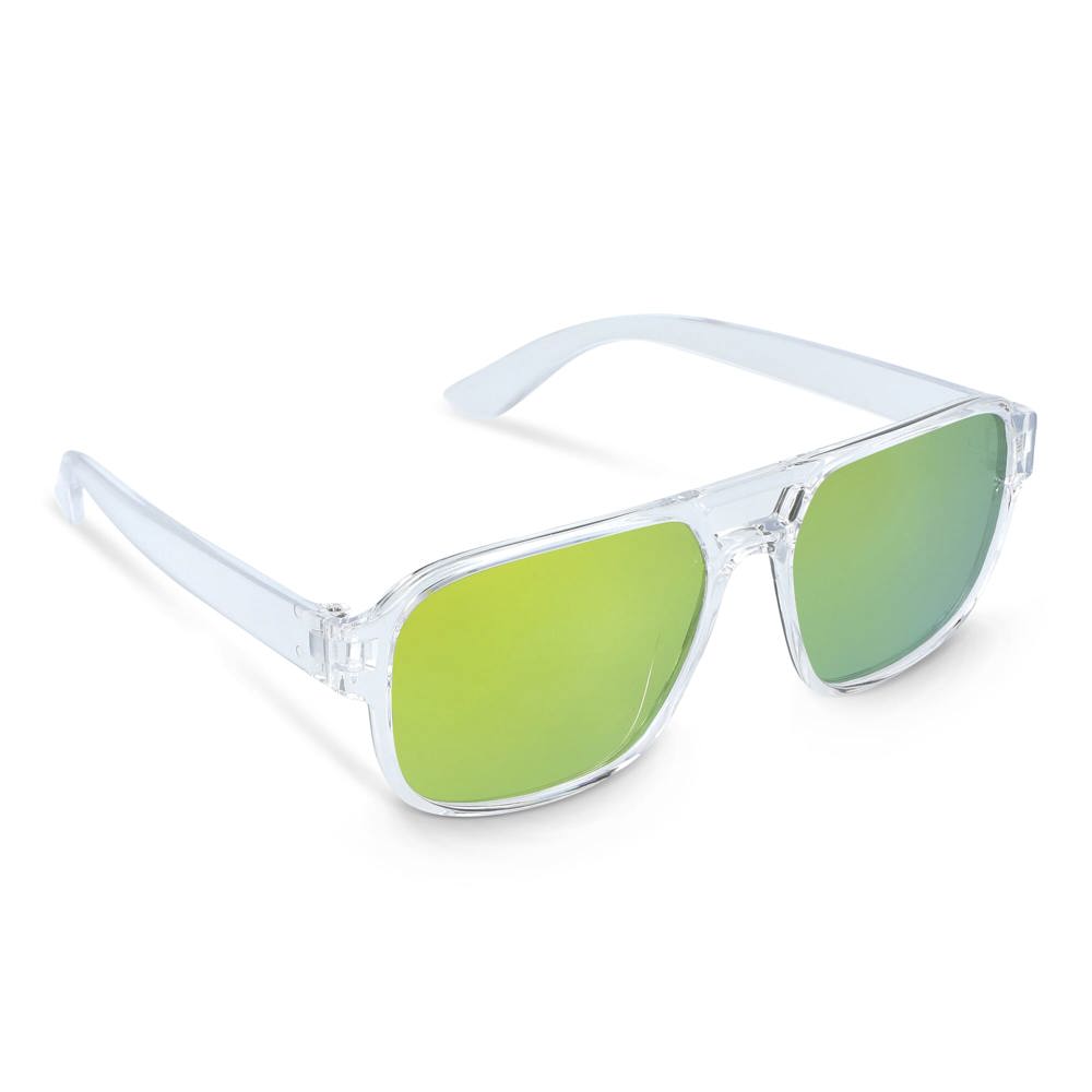 Elin Sunglasses UV400 - Transparent / Orange