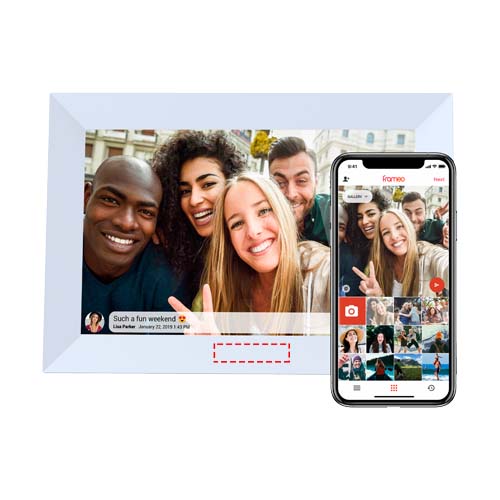 Prixton Prado 10" Frameo wifi digital photo frame