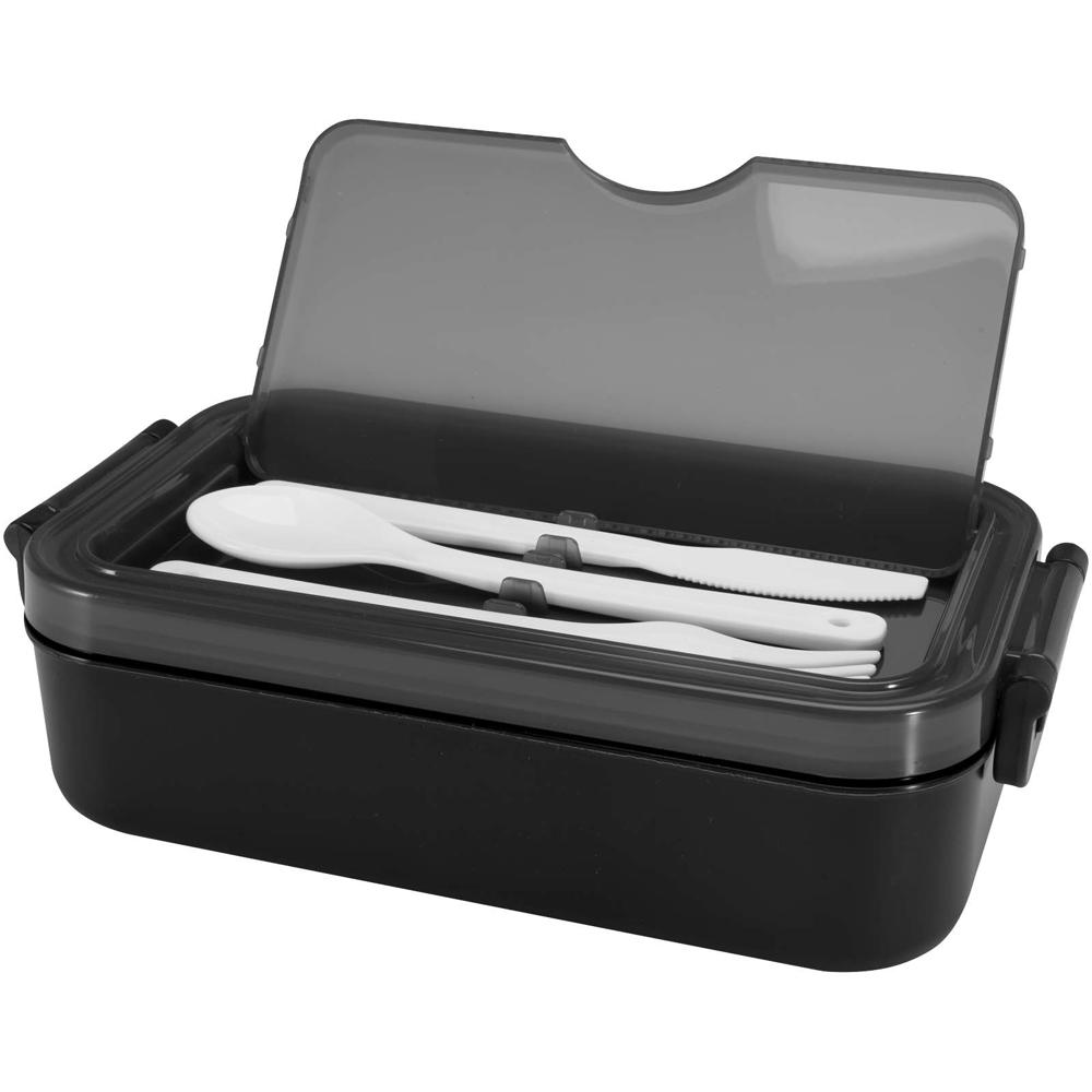Snappy 1000 ml lunch box and cutlery set