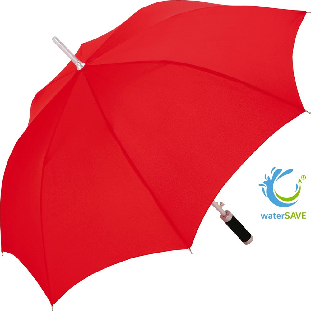 AC alu regular umbrella Windmatic® - red wS