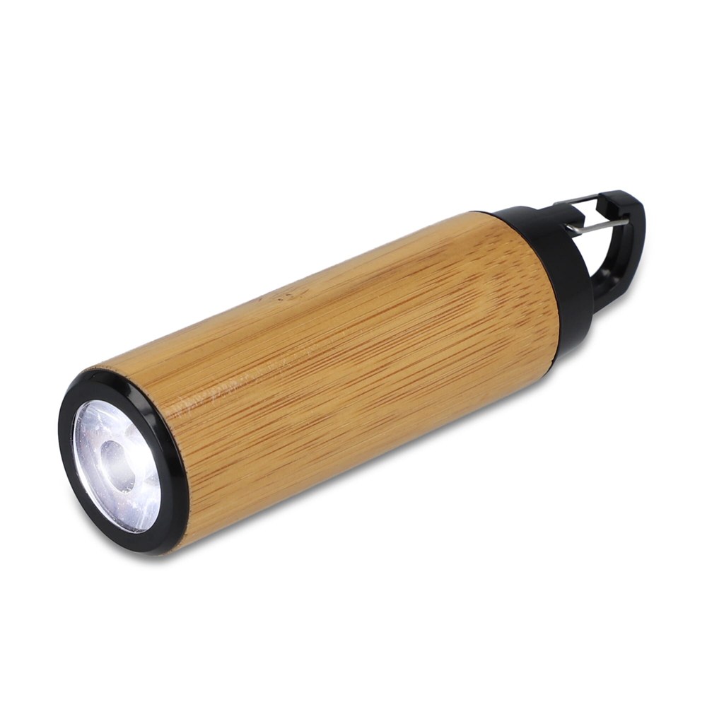 Bamboo Flashlight with clip
