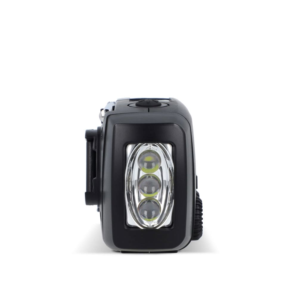 SafeSound Emergency Radio with Solar and Manual Winding 