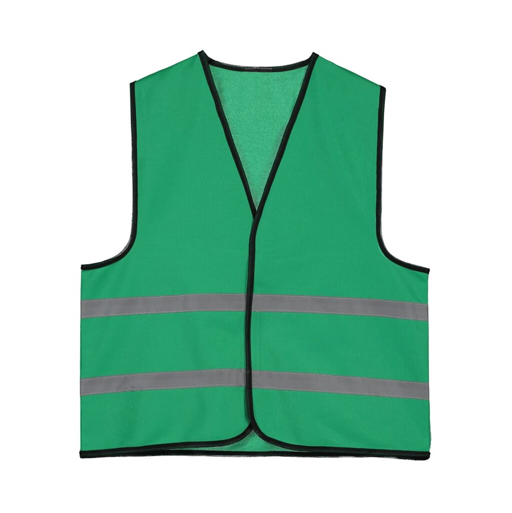 Kids promo jacket reflective 6-12 years - Bottle green (PMS 348C) / Bottle green